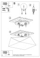 LAMPAMI - lampa sufitowa szkic
