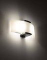 LAMPAMI - lampa ścienna do salonu, biały kinkiet nowoczesny, lampa do sypialni