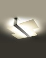 LAMPAMI - lampa sufitowa do salonu, biały plafon nowoczesny, lampa do sypialni
