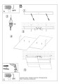 LAMPAMI - lampa sufitowa do salonu szkic