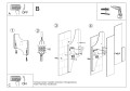 LAMPAMI - lampa ścienna do salonu szkic