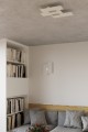 LAMPAMI - lampa ścienna do salonu, biały kinkiet nowoczesny, lampa do sypialni