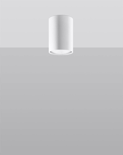 LAMPAMI - lampa sufitowa biała, tuby wiszące, lampa do kuchni, lampa biała tuba
