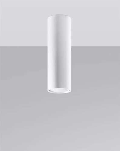 LAMPAMI - lampa sufitowa biała, tuby wiszące, lampa do kuchni, lampa biała tuba