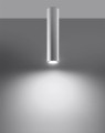 LAMPAMI - lampa sufitowa biała, tuby wiszące, lampa do kuchni, lampa biała tuba
