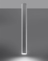 LAMPAMI - lampa sufitowa biała, tuby wiszące, lampa do kuchni, lampa biała tuba