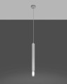LAMPAMI - lampa nad wyspę, tuby wiszące, lampa wisząca tuby, lampa biała tuba wisząca