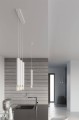 LAMPAMI - lampa nad wyspę, tuby wiszące, lampa wisząca tuby, lampa biała tuba wisząca