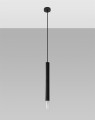 LAMPAMI - lampa sufitowa czarna, tuby wiszące, lampa do kuchni, lampa czarna tuba