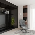 LAMPAMI - lampa ścienna biała, kinkiet do sypialni, biała lampa do salonu, kinkiet korytarz