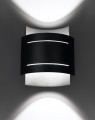 LAMPAMI - lampa ścienna czarna, kinkiet do sypialni, czarna lampa do salonu, kinkiet korytarz
