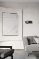 LAMPAMI - lampa ścienna czarna, kinkiet do sypialni, czarna lampa do salonu, kinkiet korytarz