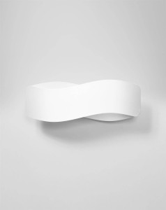 Kinkiet biały metalowy TILA 40