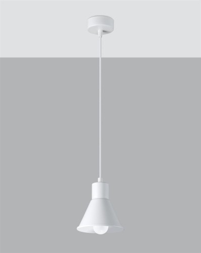 LAMPAMI - lampa wisząca biała, lampa do jadalni, lampa nad stół