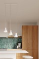 LAMPAMI - lampa wisząca biała, lampa do jadalni, lampa nad stół
