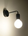 LAMPAMI - kinkiet czarny, kinkiet industrialny, kinkiet loftowy