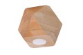 LAMPAMI - lampa drewniana sufitowa, lampa sufitowa z drewna, lampa w stylu boho