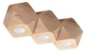 LAMPAMI - lampa drewniana sufitowa, lampa sufitowa z drewna, lampa w stylu boho