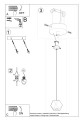 LAMPAMI - lampa drewniana sufitowa szkic
