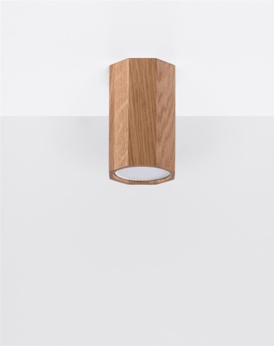 LAMPAMI - lampa drewniana sufitowa, lampa z drewna, lampa w stylu boho