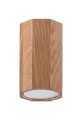 LAMPAMI - lampa drewniana sufitowa, lampa z drewna, lampa w stylu boho