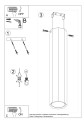 LAMPAMI - lampa drewniana sufitowa szkic