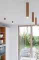 LAMPAMI - lampa drewniana sufitowa, lampa z drewna, lampa tuby drewniane, lampa w stylu boho