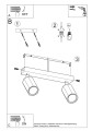 LAMPAMI - lampa drewniana sufitowa szkic