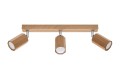 LAMPAMI - lampa drewniana sufitowa, lampa z drewna, lampa tuby drewniane, lampa w stylu boho