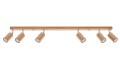 LAMPAMI - lampa drewniana sufitowa, lampa z drewna, lampa tuby drewniane, lampa w stylu boho