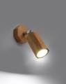 LAMPAMI - lampa drewniana na ścianę, lampa z drewna, kinkiet nowoczesny drewniany, lampa w stylu boho