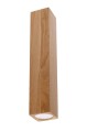 LAMPAMI - lampa drewniana sufitowa, lampa z drewna, lampa tuby drewniane, lampa w stylu boho