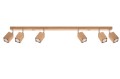 LAMPAMI - lampa drewniana sufitowa, lampa z drewna, lampa tuby drewniane, lampa w stylu boho