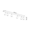 LAMPAMI - lampa drewniana sufitowa szkic