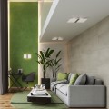 LAMPAMI - lampa plafon szklany, lampa sufitowa nowoczesna, lampa do salonu, lampa do sypialni
