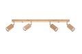 LAMPAMI - lampa drewniana sufitowa, lampa z drewna, lampa tuby drewniane, lampa w stylu boho