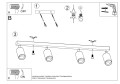 LAMPAMI - lampa drewniana sufitowa szkic