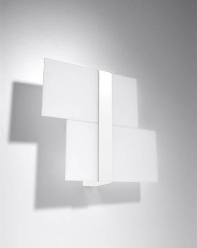 LAMPAMI - biała lampa sufitowa, lampa sufitowa nowoczesna do salonu, lampa do sypialni