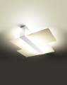 LAMPAMI - biała lampa sufitowa, lampa sufitowa nowoczesna do salonu, lampa do sypialni