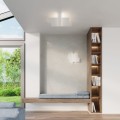 LAMPAMI - biała lampa sufitowa, lampa sufitowa nowoczesna do salonu, lampa do sypialni