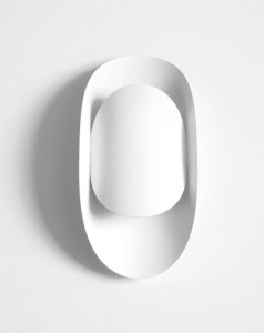 Kinkiet biały nowoczesny 1xG9 TEAR