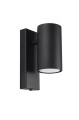 LAMPAMI - lampa ścienna czarna, kinkiet do salonu, kinkiet nowoczesny czarny, czarny kinkiet