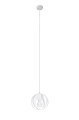 LAMPAMI - biała lampa wisząca, nowoczesna lampa nad stół, biała lampa wisząca, lampa wisząca biała