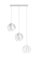 LAMPAMI - biała lampa wisząca, nowoczesna lampa nad stół, biała lampa wisząca, lampa wisząca biała