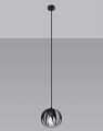 LAMPAMI - czarna lampa wisząca, nowoczesna lampa nad stół, czarna lampa wisząca, lampa wisząca czarna