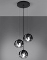 LAMPAMI - czarna lampa wisząca, nowoczesna lampa nad stół, czarna lampa wisząca, lampa wisząca czarna