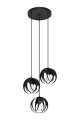 LAMPAMI - czarna lampa wisząca, nowoczesna lampa nad stół, czarna lampa wisząca, lampa wisząca czarna