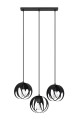 LAMPAMI - czarna lampa wisząca, nowoczesna lampa nad stół, czarna lampa wisząca, lampa wisząca czarna