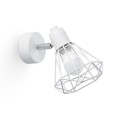 LAMPAMI - lampa ścienna biała, kinkiet przedpokój, kinkiet nowoczesny biały