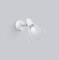LAMPAMI - lampa ścienna biała, kinkiet przedpokój, kinkiet nowoczesny biały